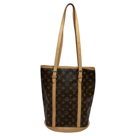  LOUIS VUITTON ルイヴィトン モノグラム バケット27 トートバッグ M42236 ブラウン 付属ポーチ欠品