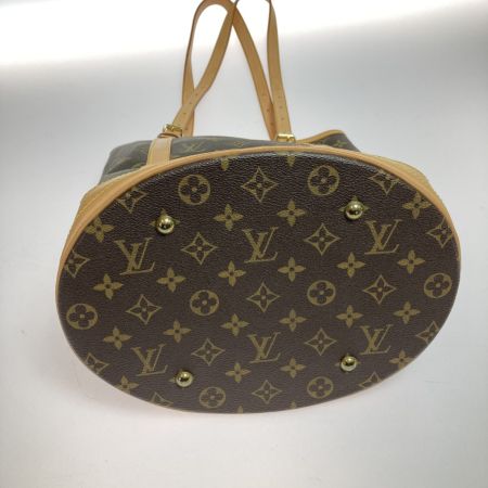  LOUIS VUITTON ルイヴィトン モノグラム バケット27 トートバッグ M42236 ブラウン 付属ポーチ欠品