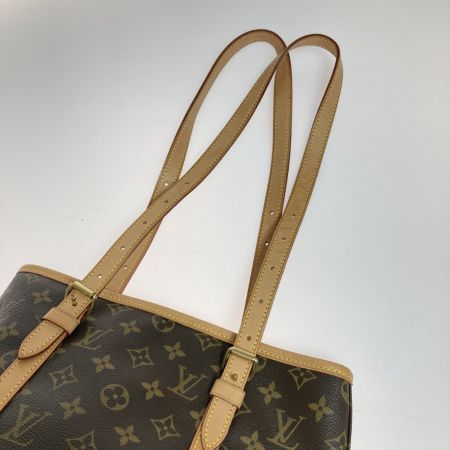  LOUIS VUITTON ルイヴィトン モノグラム バケット27 トートバッグ M42236 ブラウン 付属ポーチ欠品