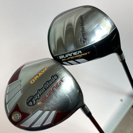  TaylorMade テーラーメイド BURNER バーナー 1W 10.5° ドライバー DRAW SUPERFAST 2本セット