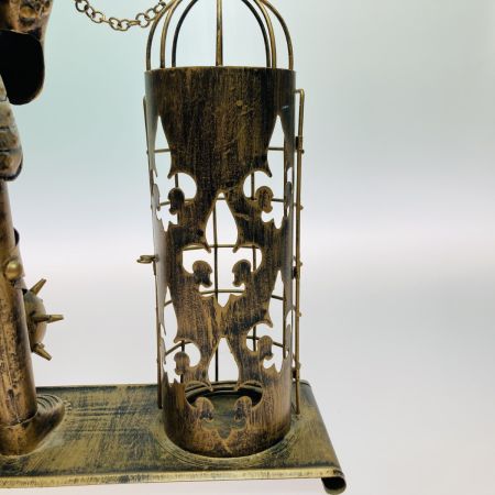   西洋甲冑 騎士 兵士 ボトルケース ブリキ兵士 当時物