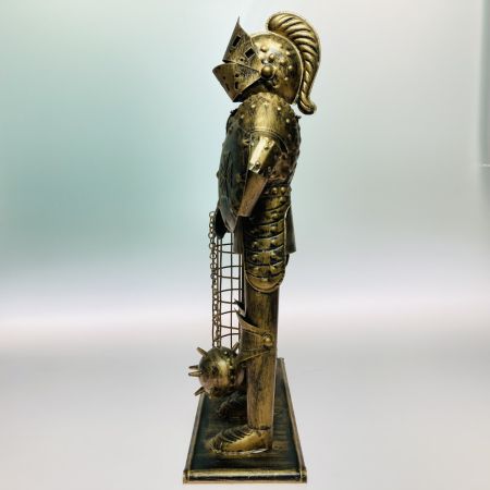   西洋甲冑 騎士 兵士 ボトルケース ブリキ兵士 当時物