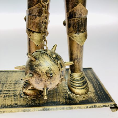   西洋甲冑 騎士 兵士 ボトルケース ブリキ兵士 当時物