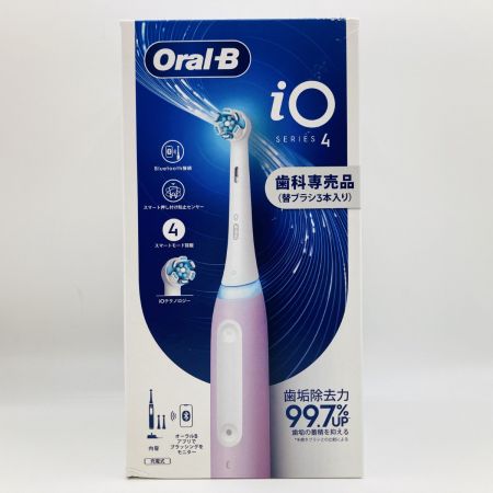  Oral-B iO シリーズ4 Oral-B オーラルB iO4プロフェッショナル 電動歯ブラシ  iOG41A60LVPH