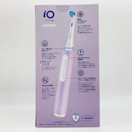  Oral-B iO シリーズ4 Oral-B オーラルB iO4プロフェッショナル 電動歯ブラシ  iOG41A60LVPH