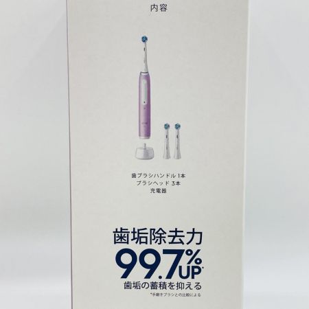 Oral-B iO シリーズ4 Oral-B オーラルB iO4プロフェッショナル 電動歯ブラシ  iOG41A60LVPH