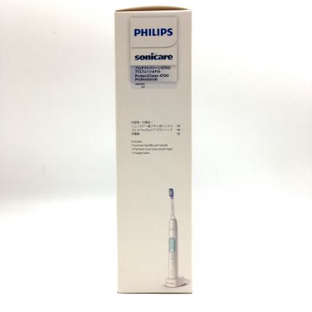  Philips フィリップス 電動歯ブラシ ソニッケアー プロテクトクリーン4700プロフェッショナル  HX6481/01