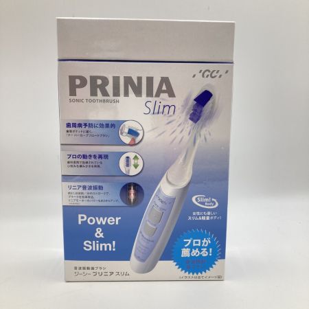  GC PRINIA Slim デンタルケア 音波振動歯ブラシ ジーシープリニアスリム  MI-0002 ブルー プロスペック歯磨きペーストG付