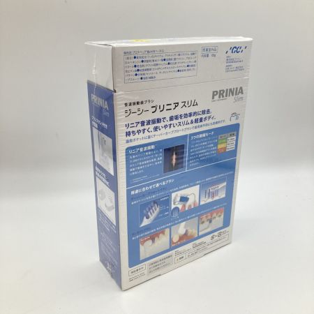  GC PRINIA Slim デンタルケア 音波振動歯ブラシ ジーシープリニアスリム  MI-0002 ブルー プロスペック歯磨きペーストG付