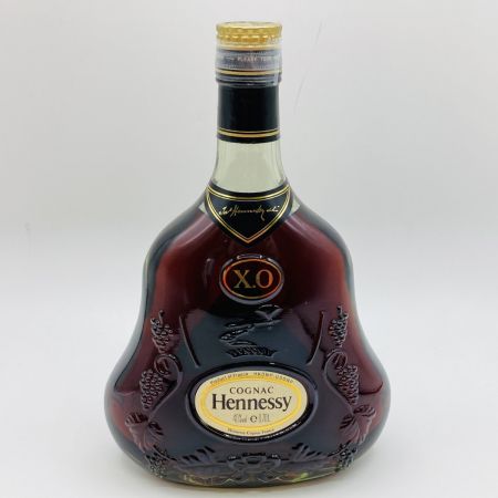  Hennessy ヘネシー XO コニャック 金キャップ グリーンボトル 700ml 40% 箱付 未開栓