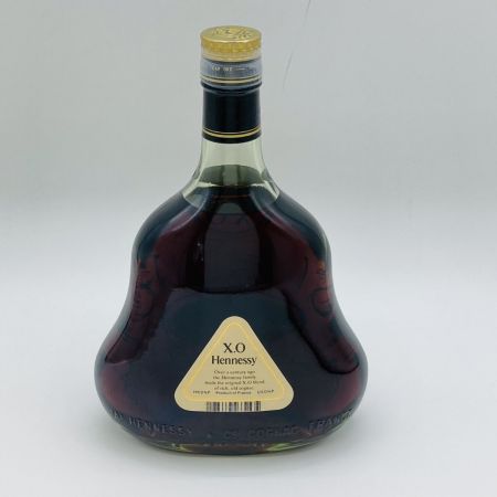  Hennessy ヘネシー XO コニャック 金キャップ グリーンボトル 700ml 40% 箱付 未開栓