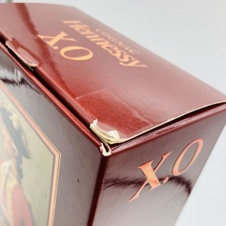  Hennessy ヘネシー XO コニャック 金キャップ グリーンボトル 700ml 40% 箱付 未開栓
