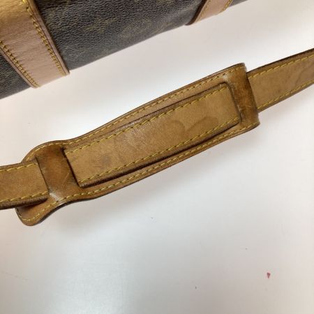  LOUIS VUITTON ルイヴィトン モノグラム キーポル・バンドリエール 45 ボストンバッグ M41418 ブラウン ファスナー部分破れ有