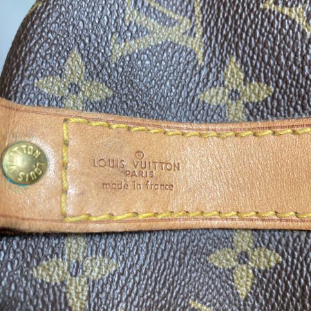 LOUIS VUITTON ルイヴィトン モノグラム キーポル・バンドリエール 45 ボストンバッグ M41418 ブラウン ファスナー部分破れ有