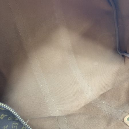  LOUIS VUITTON ルイヴィトン モノグラム キーポル・バンドリエール 45 ボストンバッグ M41418 ブラウン ファスナー部分破れ有