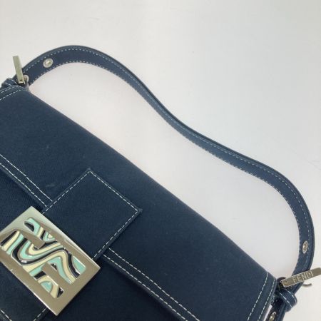  FENDI フェンディ マンマバケット ワンショルダー ハンドバッグ 148 26424-018 ネイビー