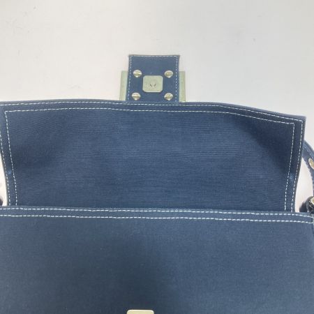  FENDI フェンディ マンマバケット ワンショルダー ハンドバッグ 148 26424-018 ネイビー