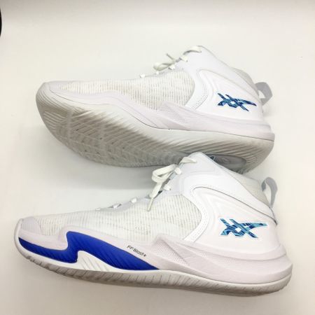  asics アシックス バスケットシューズ バッシュ NOVA SURGE 3 ホワイト×ブライトシアン 1061A048-100