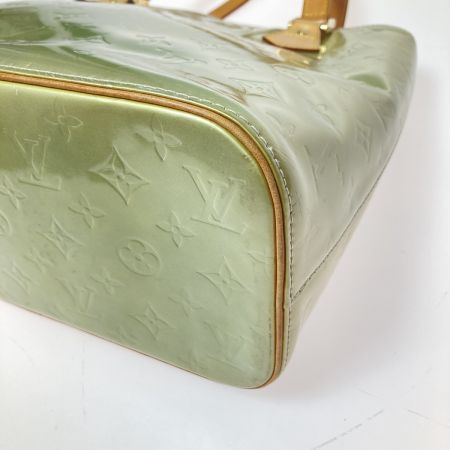  LOUIS VUITTON ルイヴィトン モノグラム・ヴェルニ ヒューストン トートバッグ M91053 グリ 日焼け有