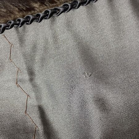   ミンク 毛皮 コート ハーフコート ブラウン サイズ13 レディース ブラウン