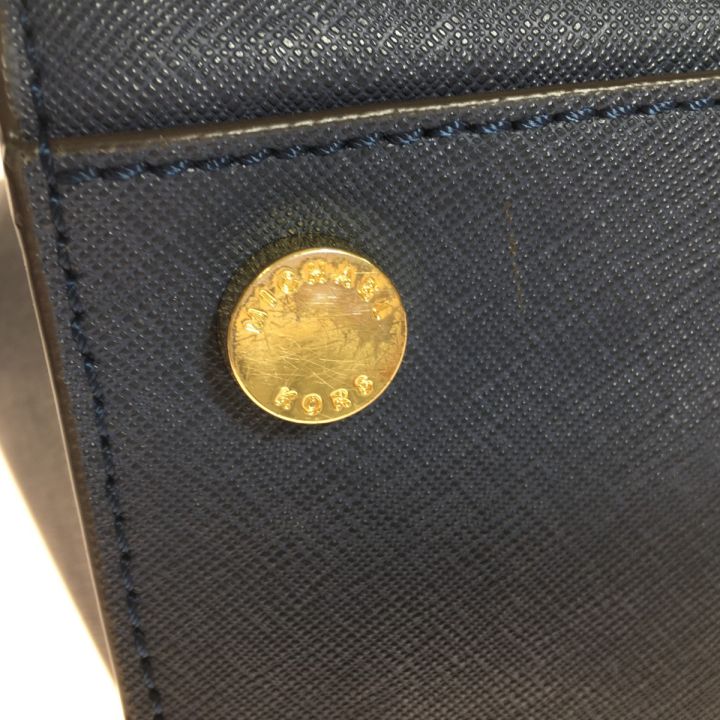 【すず】MICHAEL KORS ネイビー ビジネスバッグ Arden Medium Top-Zip Satchel in BLACK - Sale | Michael Kors [US]