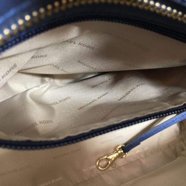 【すず】MICHAEL KORS ネイビー ビジネスバッグ MICHAEL KORS（マイケルコース） ビジネスバッグ COOPER ペブルレザー
