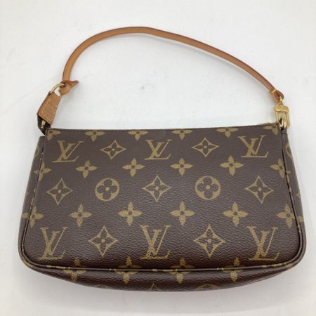  LOUIS VUITTON ルイヴィトン モノグラム ポシェット アクセソワール  アクセサリーポーチ M51980 ブラウン