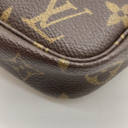  LOUIS VUITTON ルイヴィトン モノグラム ポシェット アクセソワール  アクセサリーポーチ M51980 ブラウン