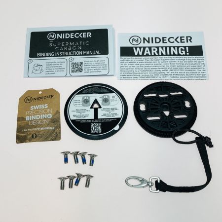 NIDECKER ナイデッカー Supermatic-carbon スーパーマチック カーボン スノーボード バインディング ビンディング サイズXL