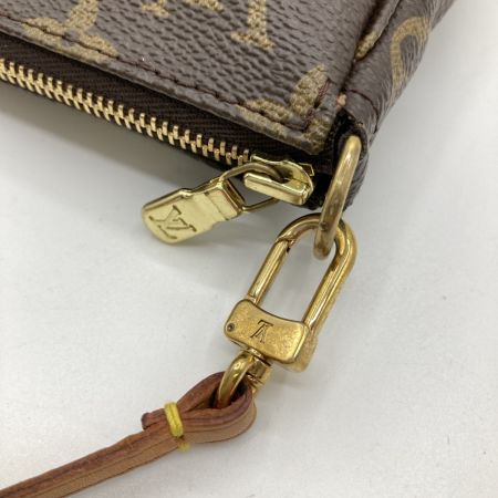  LOUIS VUITTON ルイヴィトン モノグラム ポシェット アクセソワール アクセサリーポーチ M51980 ブラウン