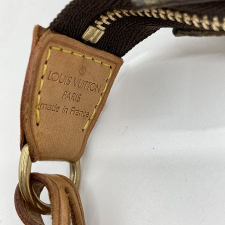  LOUIS VUITTON ルイヴィトン モノグラム ポシェット アクセソワール アクセサリーポーチ M51980 ブラウン