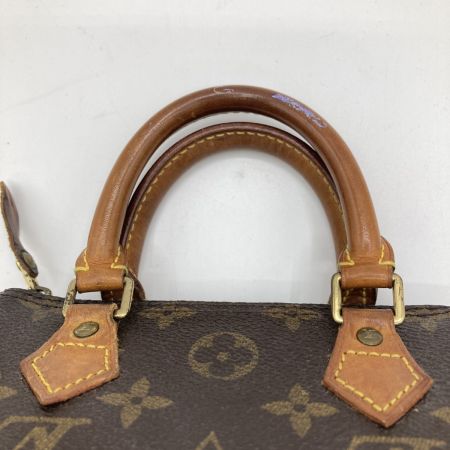  LOUIS VUITTON ルイヴィトン モノグラム ミニスピーディー ハンドバッグ M41534 ブラウン