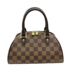 ◎◎ LOUIS VUITTON ルイヴィトン ダミエ リベラ・ミニ ハンドバッグ N41436 ブラウン Bランク