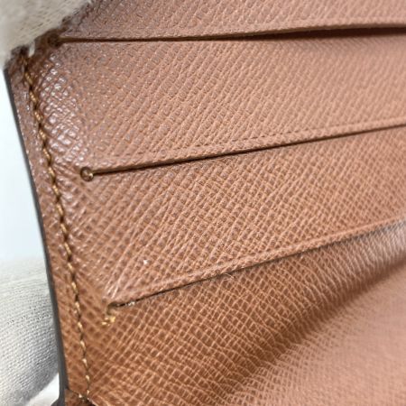  LOUIS VUITTON ルイヴィトン モノグラム コンパクトジップ 二つ折り財布 財布 M61667 ブラウン