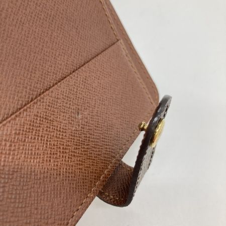  LOUIS VUITTON ルイヴィトン モノグラム コンパクトジップ 二つ折り財布 財布 M61667 ブラウン