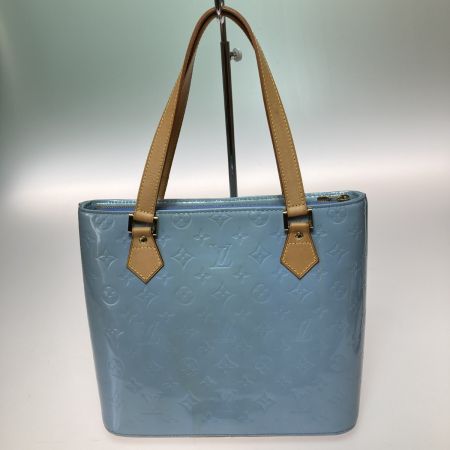  LOUIS VUITTON ルイヴィトン モノグラム ヴェルニ ヒューストン トートバッグ M91218 ラヴァンド 変色有