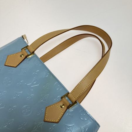  LOUIS VUITTON ルイヴィトン モノグラム ヴェルニ ヒューストン トートバッグ M91218 ラヴァンド 変色有