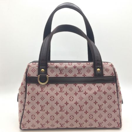  LOUIS VUITTON ルイヴィトン  モノグラム・ミニ ジョセフィーヌPM  Ｍ92314 ピンク 南京錠付き