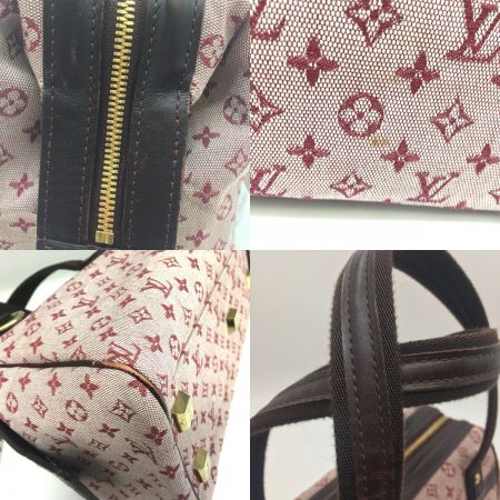  LOUIS VUITTON ルイヴィトン  モノグラム・ミニ ジョセフィーヌPM  Ｍ92314 ピンク 南京錠付き