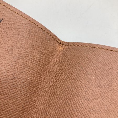  LOUIS VUITTON ルイヴィトン モノグラム ポルトカルト クレディ プレッシオン カードケース ネーム入り M60937 ブラウン