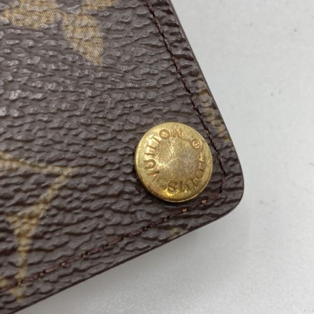 LOUIS VUITTON ルイヴィトン モノグラム ポルトカルト クレディ プレッシオン カードケース ネーム入り M60937 ブラウン