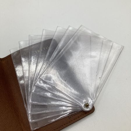  LOUIS VUITTON ルイヴィトン モノグラム ポルトカルト クレディ プレッシオン カードケース ネーム入り M60937 ブラウン