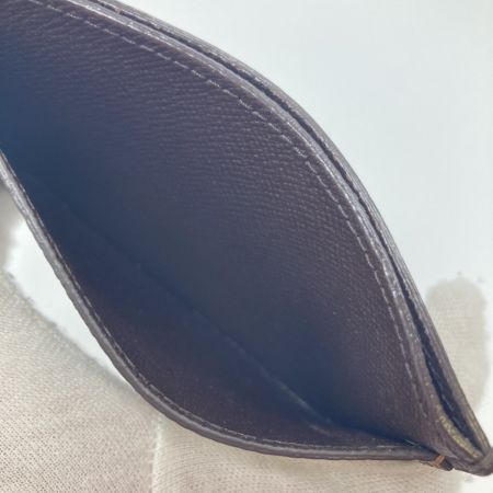  LOUIS VUITTON ルイヴィトン カードケース ポルト カルト・サーンプル ダミエ N61722 ブラウン