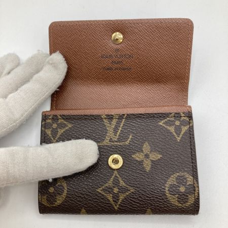  LOUIS VUITTON ルイヴィトン モノグラム ポルトモネ・プラ コインケース 小銭入れ M61930 ブラウン