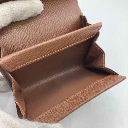  LOUIS VUITTON ルイヴィトン モノグラム ポルトモネ・プラ コインケース 小銭入れ M61930 ブラウン