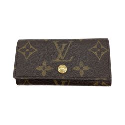 ◎◎ LOUIS VUITTON ルイヴィトン モノグラム ミュルティクレ4 4連キーケース M62631 ブラウン Bランク