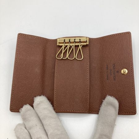  LOUIS VUITTON ルイヴィトン モノグラム ミュルティクレ4 4連キーケース M62631 ブラウン