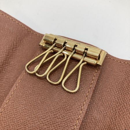  LOUIS VUITTON ルイヴィトン モノグラム ミュルティクレ4 4連キーケース M62631 ブラウン