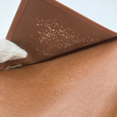  LOUIS VUITTON ルイヴィトン モノグラム アジェンダ MM 手帳カバー 6リング R20105 ブラウン 799の刻印有