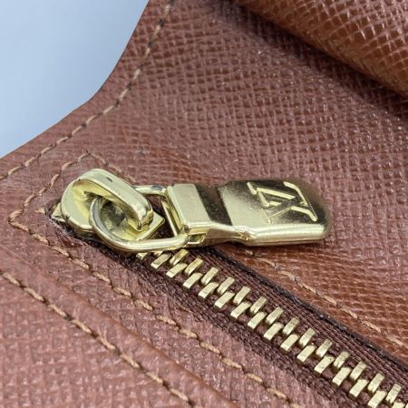  LOUIS VUITTON ルイヴィトン がま口財布 モノグラム コンチネンタル クラッチ T61217 ブラウン